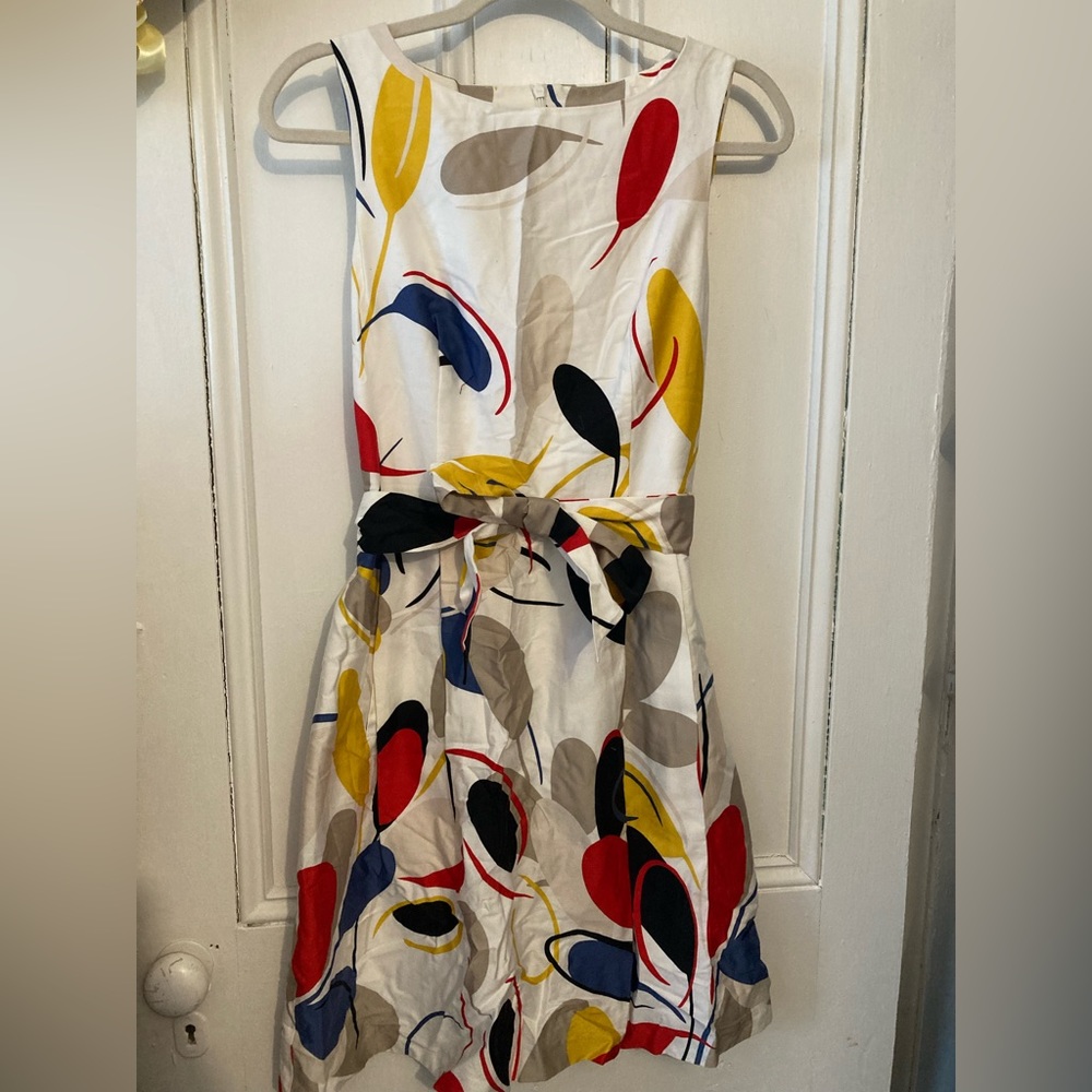 Anne Klein sleeveless 60s style aline dress